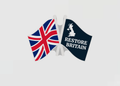 Restore Britain Badge with Flag [Pre-order]