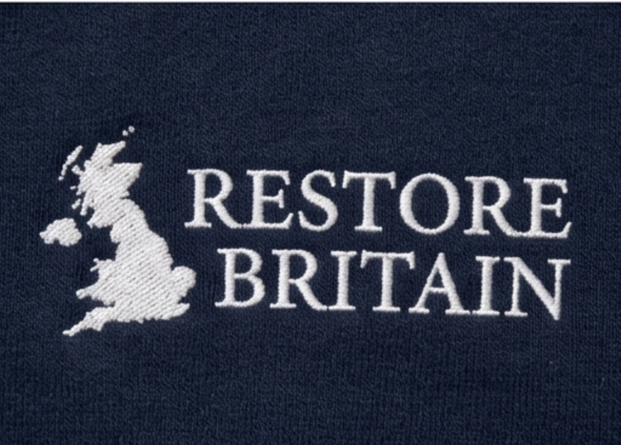 Restore Britain 1/4 Zip Sweatshirt [Pre-order]