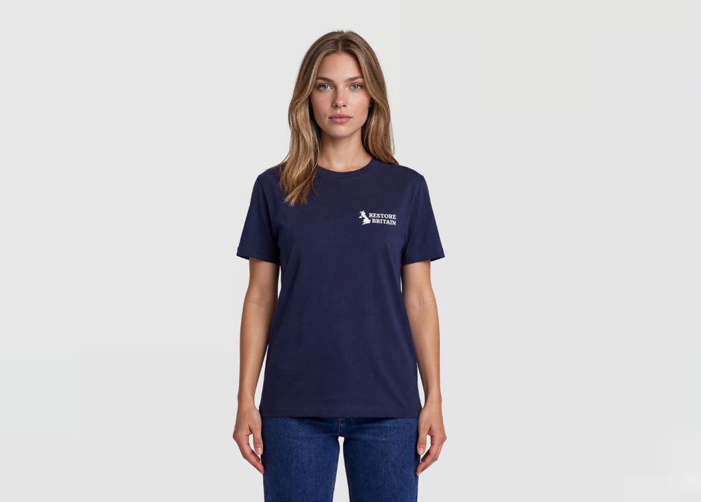Restore Britain "I don't care" T-Shirt [Pre-order]